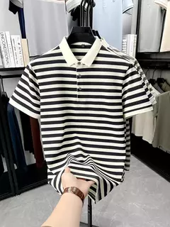 Imagem do Camisa Gola Polo Listra Retô