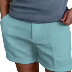Short de Linho Casual Madrid na internet