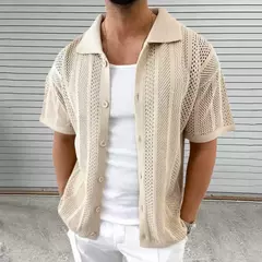 Camisa Vintage Lapela na internet