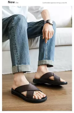 Chinelos de Couro Summer 2026