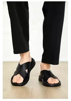 Chinelos de Couro Summer 2026 -  Loja de Roupas Masculinas USE VEGH