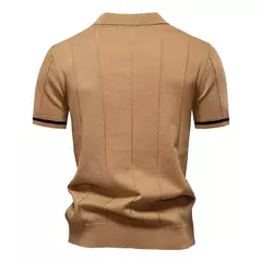 Camisa Polo Zíper Texturizada -  Loja de Roupas Masculinas USE VEGH