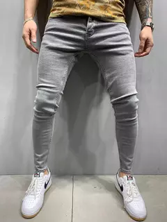 Imagem do Calça Jeans Skinny Monocromática