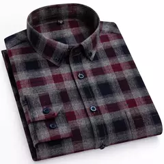 Camisa Social Manga Longa Cotton - loja online