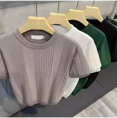 Camisa Texturizada Fiber Retrô - comprar online