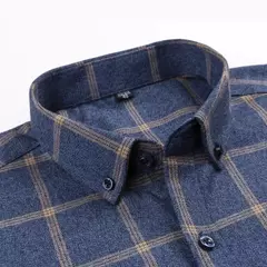 Camisa Manga Longa Xadrez Oxford - comprar online