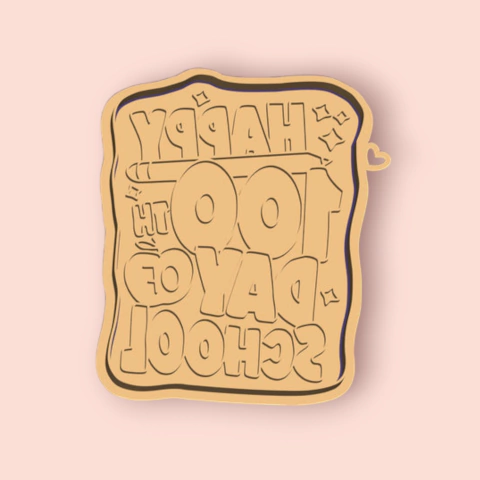 Cortador Feliz 100 días de clases