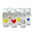 Set de 6 mini botellas para jugo de 2oz - Yumbox
