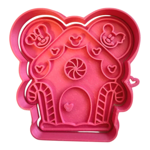 Cortador navidad Casa jengibre Mickey