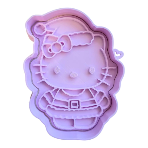 Cortador Hello Kitty Navidad