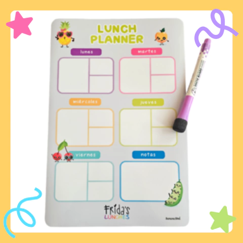 Frida's Lunches Planner - comprar en línea