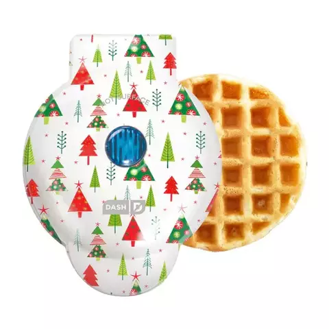 Mini wafflera Navidad By Dash
