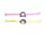 Pulseras ligas para wrap Demon Slayer