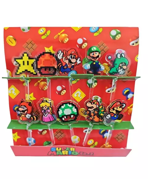 Picks Mario Bros ep.2 acrílico importados