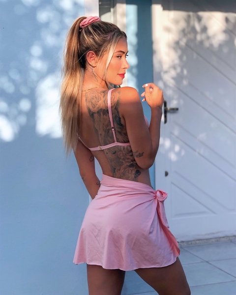 Saia Babi Rosa glow