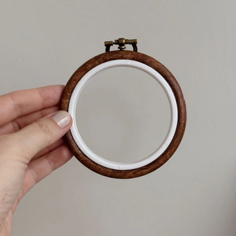 Bastidor Flexível Efeito Madeira – 8 cm