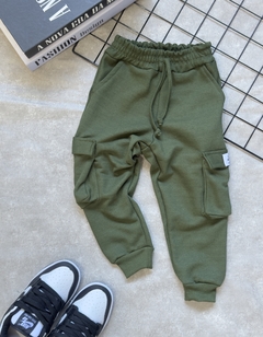 Calça cargo - verde militar