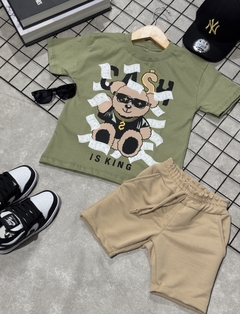 Camisa Urso Money - verde