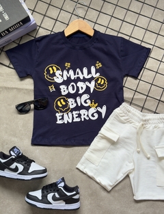 Camisa Big Energy - azul marinho
