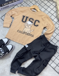 Camisa USC cachorro - manga longa