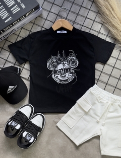 Camisa Smile preta