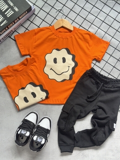 Camisa Arthur laranja