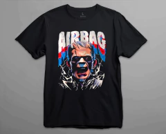 Remera Unisex Airbag Frankenstein's Monster Negra