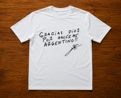 Remera Unisex Messi Despedida Gracias Capitán 1 - comprar online