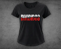 Remera Dama Divididos Logo Clásico Algodón