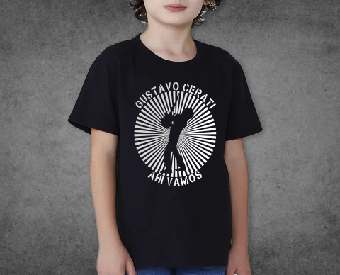 Remera Infantil Cerati Ahi Vamos II - comprar online