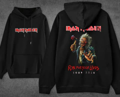 Canguro Negro Iron Maiden Run For Your Lives Tour - comprar online