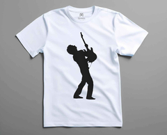 Remera Unisex Blanca Gustavo Cerati Silueta - comprar online