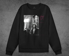 Buzo Negro Doble Vida Soda Stereo Cuello Redondo - comprar online