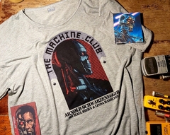 Remera Unisex Gris Melange The Machine Club Terminator en internet