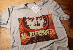 Remera Unisex El Eternauta Gris Comic - tienda online
