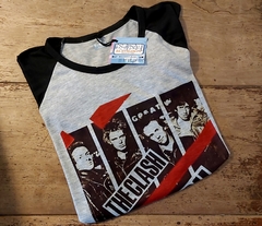 Remera Unisex Manga Ranglan The Clash Vintage Series en internet