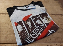 Remera Unisex Manga Ranglan The Clash Vintage Series - Beatagonia Store