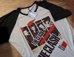 Remera Unisex Manga Ranglan The Clash Vintage Series - tienda online