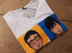 Remera Unisex Blanca Blur Portada Disco en internet