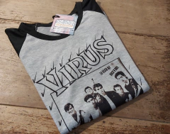Remera Unisex Manga Ranglan Virus Vintage Series - tienda online