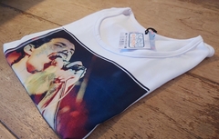 Remera Dama Blanca Freddie Mercury Retrato Queen en internet
