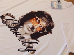 Remera Unisex Retrato Charly García Blanca - Beatagonia Store