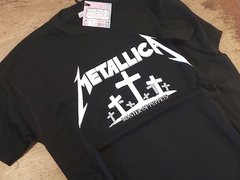 Remera Unisex Metallica Master of Puppets Black en internet