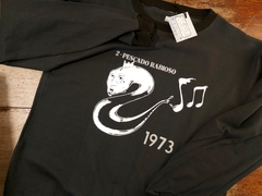 Buzo Negro Cuello Redondo Pescado Rabioso II Álbum - comprar online