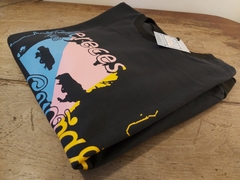 Buzo Negro Cuello Redondo Mereces lo que Sueñas Gustavo Cerati - comprar online
