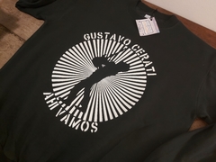 Buzo Negro Cuello Redondo Ahí Vamos Gustavo Cerati Classic