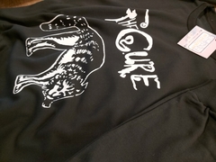 Buzo Negro Cuello Redondo The Cure Gato Robert Smith - tienda online
