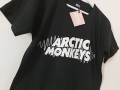 Remera Unisex Arctic Monkeys Logo AM [Varios colores] en internet