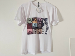 Remera Unisex Blanca Taylor Swift The Eras Tour