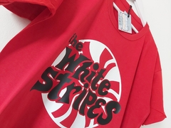 Remera Unisex Roja The White Stripes Logo - Beatagonia Store